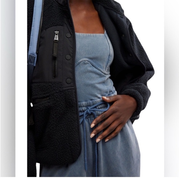 FREE PEOPLE inbound onesie in midnight navy New without tags - Picture 6 of 6